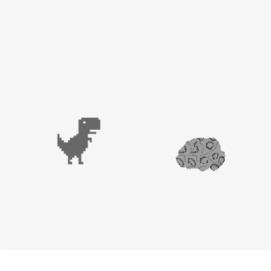 Raylib Dino Dash screenshot